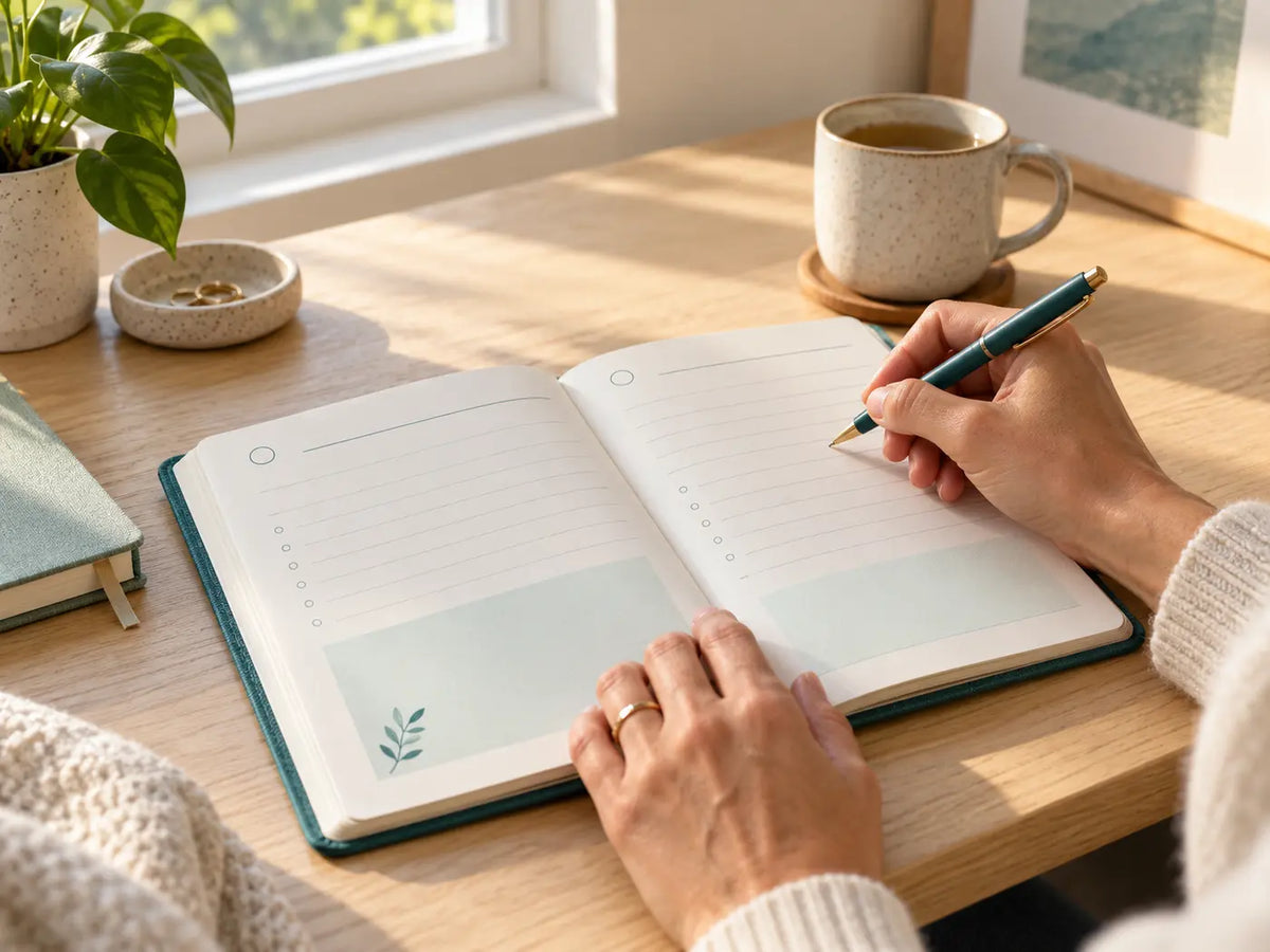 Theramotions journals for pause, reflection, focus and intentional living